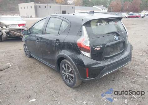 2018 Toyota Prius C Two from USA, damaged, VIN JTDKDTB37J1606137